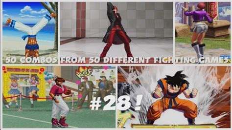 50 Combos From 50 Different Fighting Games 28 YouTube