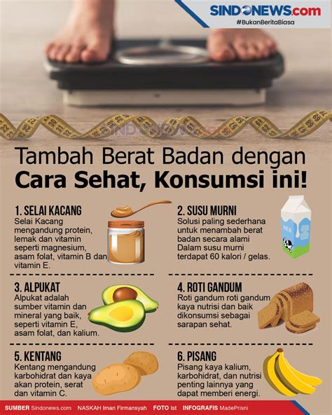 Makanan Untuk Menambah Berat Badan - Homecare24