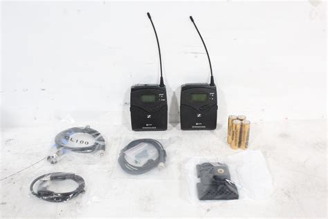 New Sennheiser Ew 112p G4 Camera Mount Wireless Omni Lavalier Microphone System A 516 To 558