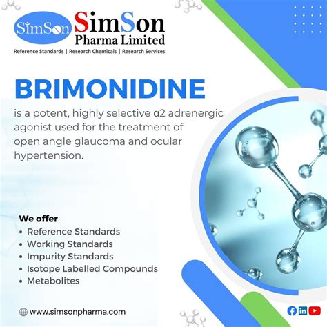 Brimonidine Pharmaceutical Reference And Impurity Standard Flickr