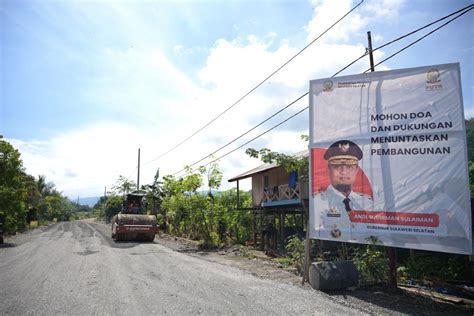 Pemprov Sulsel Perbaiki Jalan Menuju Pelabuhan Penyeberangan Danau