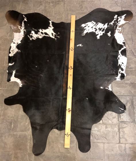 Black With White Hide Hd 297 Longhorns Head To Tail Store