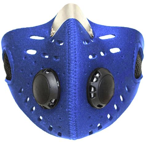 Buy Mototrance Blue Anti Pollution Half Face Mouth Muffle Dust Face