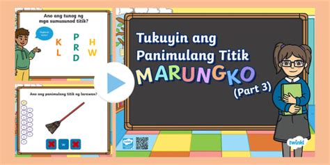 Panimulang Titik PowerPoint Game Part 3 Marungko Twinkl