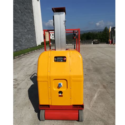 Niuli Ce Self Propelled Mobile Electric Vertical Hydraulic Manual Lift