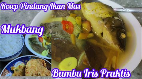 Resep Pindang Ikan Mas Bumbu Iris Lanjut Mukbang Vlog Tkw Taiwan