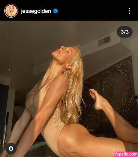 Fit Yoga Queen Jesse Golden Jessegolden Nude Leaked Photo Fapello