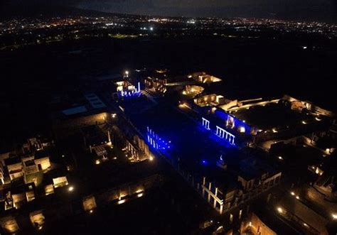 Giornata Dell Europa 2024 Illuminazione Al Parco Archeologico Di Pompei