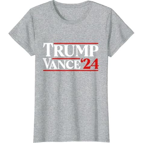 Trump Vance 2024 Donald Trump J D Vance For President T Shirt