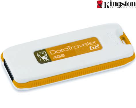 DigitalsOnline Kingston 4gb Datatraveler G2 Geel Usb 2 0 Flash