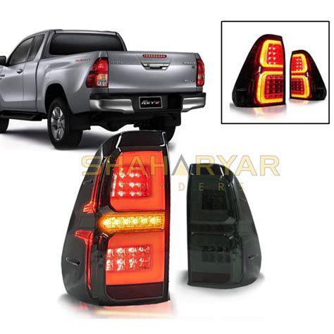 Toyota Hilux Revo Smoke Led Tail Backlamps Model