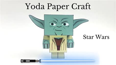 Origami Yoda Star Wars Diy Easy Paper Craft