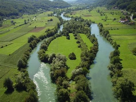 Sana River Bosnia And Herzegovina Bosnia And Herzegovina Serbia And