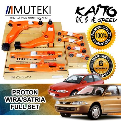 Full Muteki Lower Arm Set For Proton Wira Satria Putra Arena