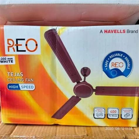 Mm Blades Havells Ceiling Fans Reo Rpm At Rs Piece In