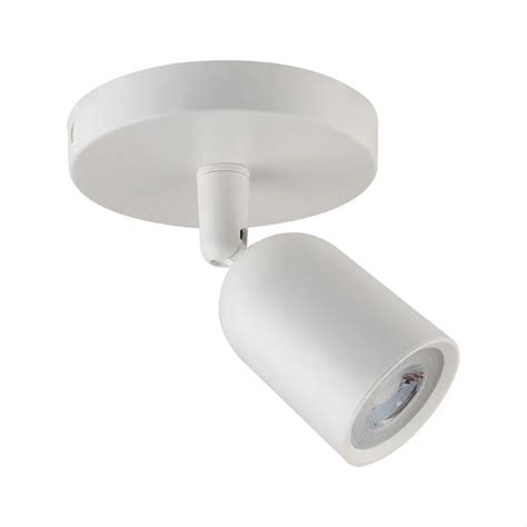 V TAC GU10 Wall Fitting White SKU 7980