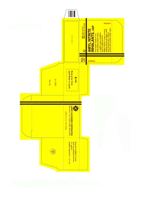 Amyl Nitrite Inhalant - FDA prescribing information, side effects and uses