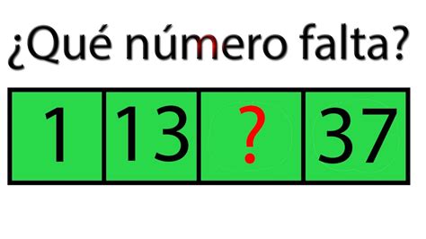 Te Regalo Un Enigma Tem Test De Inteligencia Serie De N Meros