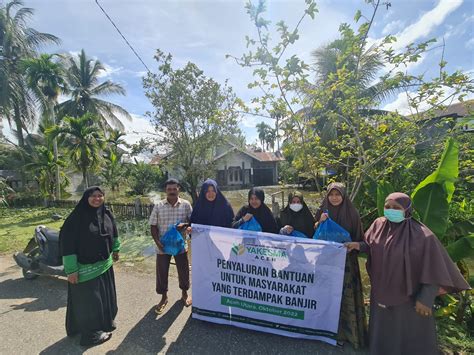 Aceh Utara Dilanda Banjir Yakesma Sigap Salurkan Bantuan Yakesma