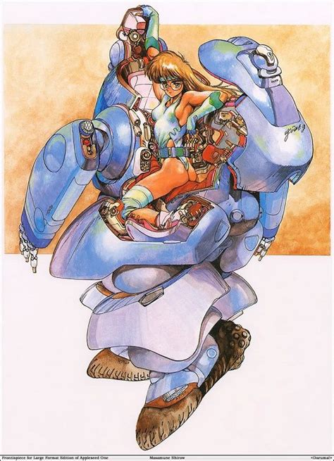 Awesome Appleseed Landmate Image Manga Artist Masamune Shirow Manga Art