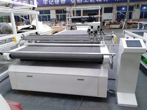 Cnc Oscillating Knife Leather Fabric And Textile Material Automated