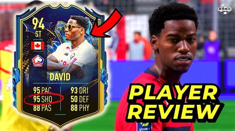 94 TOTS JONATHAN DAVID SCORES GOALS FIFA 23 Ultimate Team Player