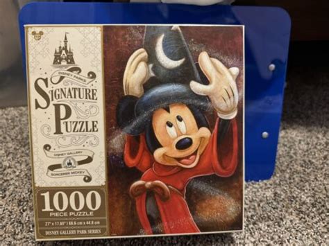 Disney Parks Series Signature Puzzle Sorcerers Apprentice Mickey Mouse