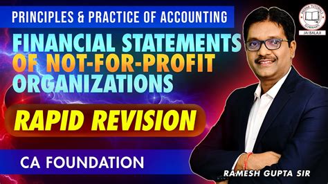 Ca Foundation I Account Revision I Npo I For Dec I By Ramesh Gupta