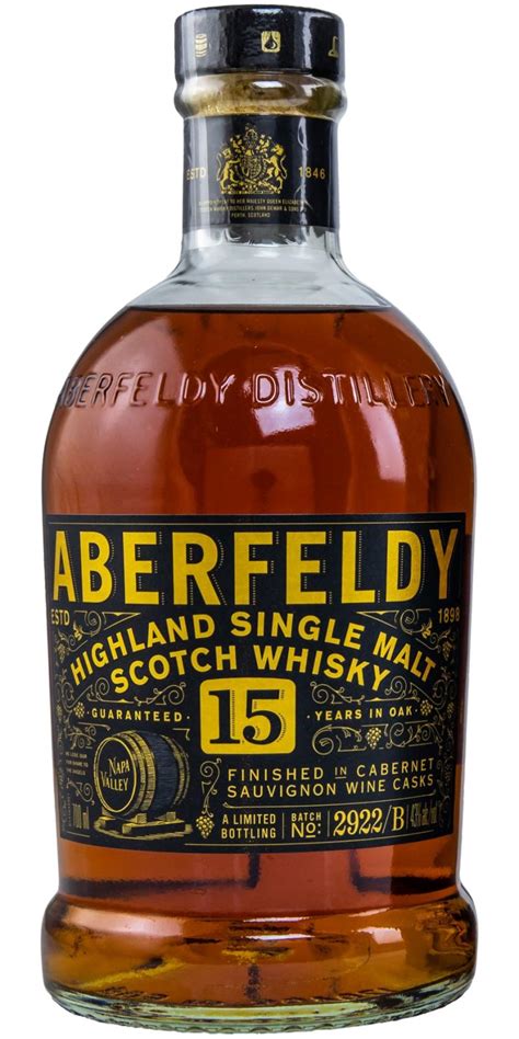 Aberfeldy 15-year-old - Ratings and reviews - Whiskybase