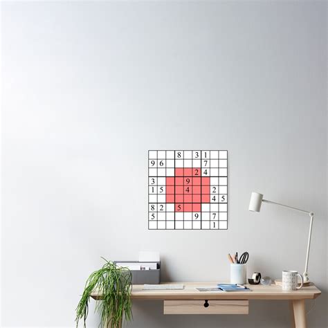 Sudoku Japan Poster For Sale By Samboid Redbubble