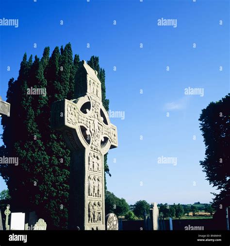 Muiredachs Celtic South Cross 10th Century Monasterboice Cemetery