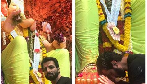 Sonu Sood Visits Lalbaugcha Raja Seeks Divine Blessings—see Pic