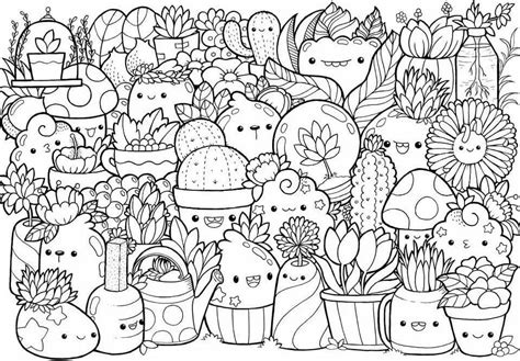 Free Printable Kawaii Coloring Pages Artofit