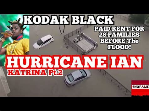 KODAK BLACK Pays Rent For 28 Families Before The Storm HURRICANE IAN