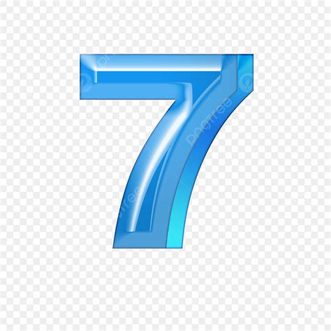 Blue Number 7