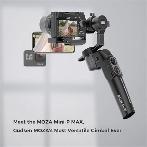 MOZA Mini P MAX Gimbal Stabilizer Compatible With Smartphones Action