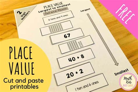 Free Printable Place Value Chart Plus Activities To Try Artofit