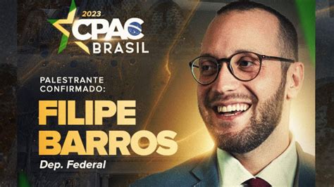 CPAC BRASIL 2023 Deputado Federal Filipe Barros YouTube