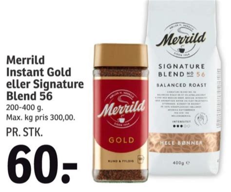 Merrild Gold Instant Kaffe SPAR Januar 2023 Alle Tilbudsavis