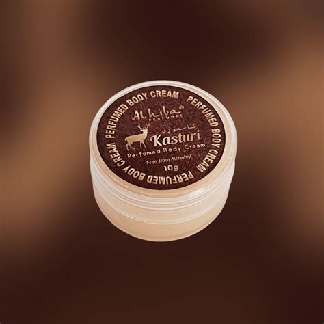 Kasturi Perfumed Body Cream 10g Sunnah Souq Islamic Store