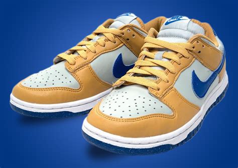 Nike Revisits An Iconic Sb Colorway With The Dunk Low Wheat Gold Hyper