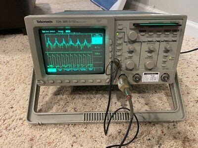 Tektronix TDS 380 400 MHz 2 Channel 2 GS S Digital Oscilloscope EBay