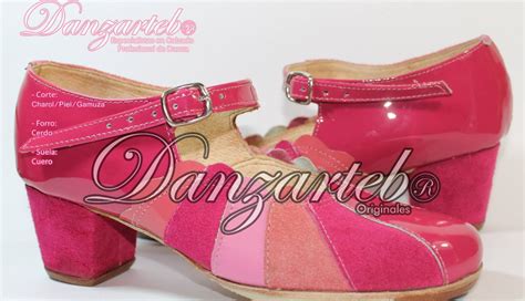 Zapatos Para Danza Folklórica Dama Profesional Español 5cm 600 00