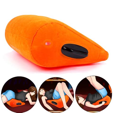 Inflatable Sex Pillow Aid Wedge Erotic Sofa Love Position Cushion Magic