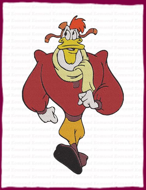 Launchpad Mcquack Darkwing Duck Fill Embroidery Design 2 Instant ...