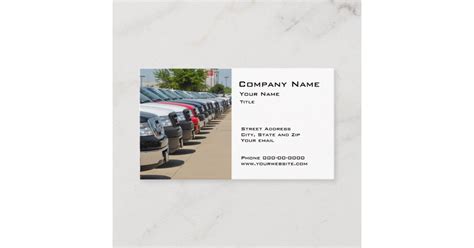 Car Dealer Business card | Zazzle