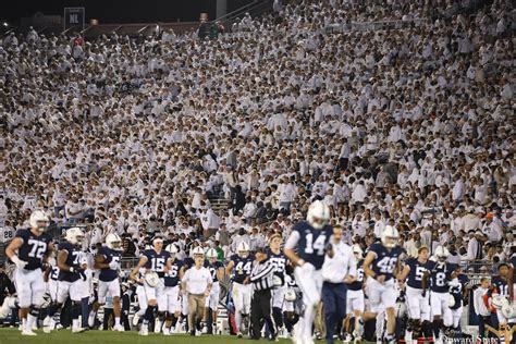 White Out Crowd Creates Early Edge In Penn States Win Over Minnesota