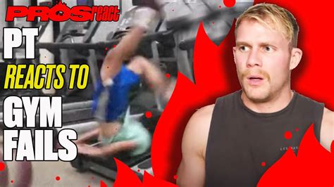 Personal Trainer Reacts To Gym Fails Pros React Ladbible Youtube