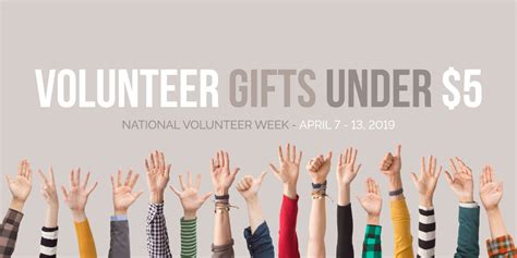 Positive Promotions Great Ts For Volunteer Week Under 5 Milled