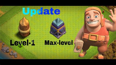 Walls All Levels Upgrade From Level 1 To Max Level Wall Upgrade Clash Of Clans Youtube